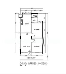 Blk 316 Hougang Avenue 7 (Hougang), HDB 3 Rooms #539588811